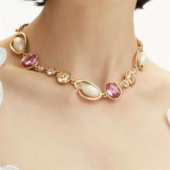 Oscar de la RentaBaroque Pearl O Necklace